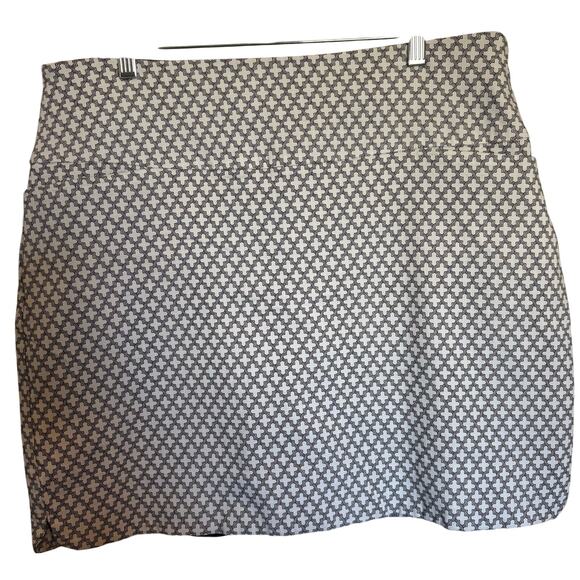 SC & CO skort black & white print size XL - Picture 1 of 9